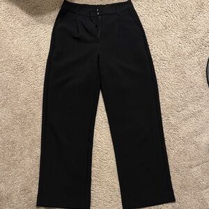 Old Navy Black Wide-Leg Trousers
